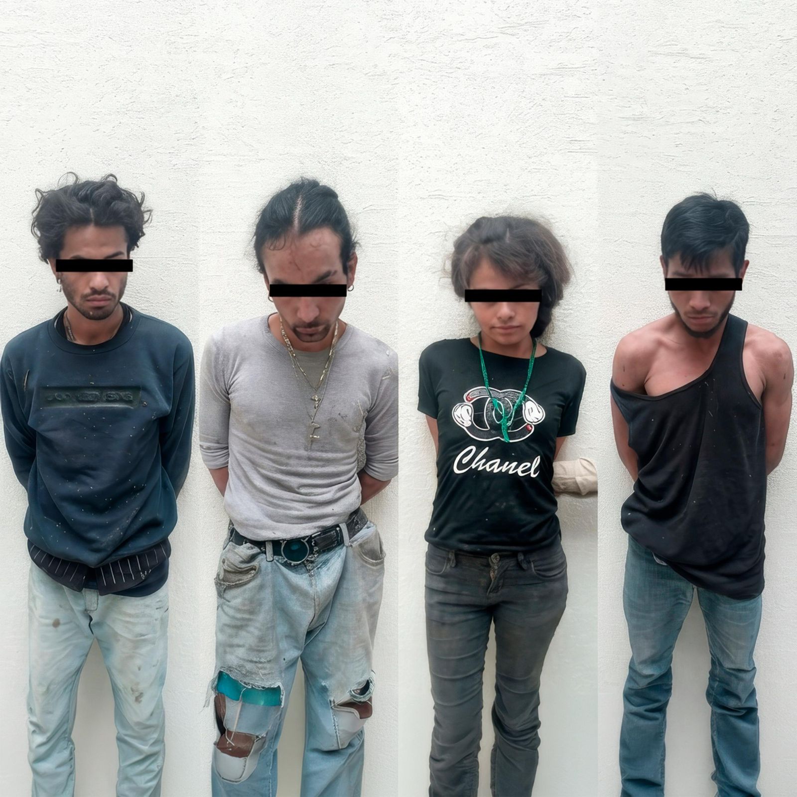 Detienen a  4 personas  por robo en  una bodega  de Tecámac