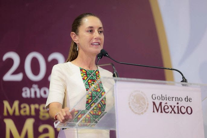 Mujeres mayas, ejemplo histórico de lucha por derechos: Sheinbaum desde Quintana Roo
