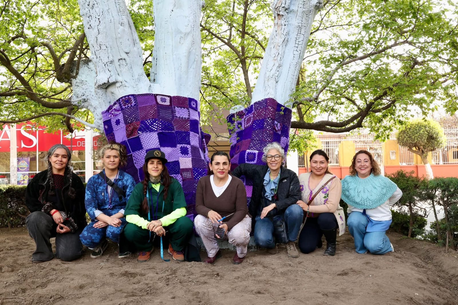 UAEM se pinta de violeta para conmemorar Día Internacional de la Mujer