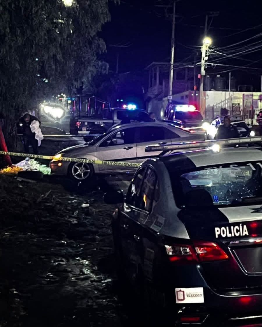Ejecutan de varios disparos a una pareja en Texcoco