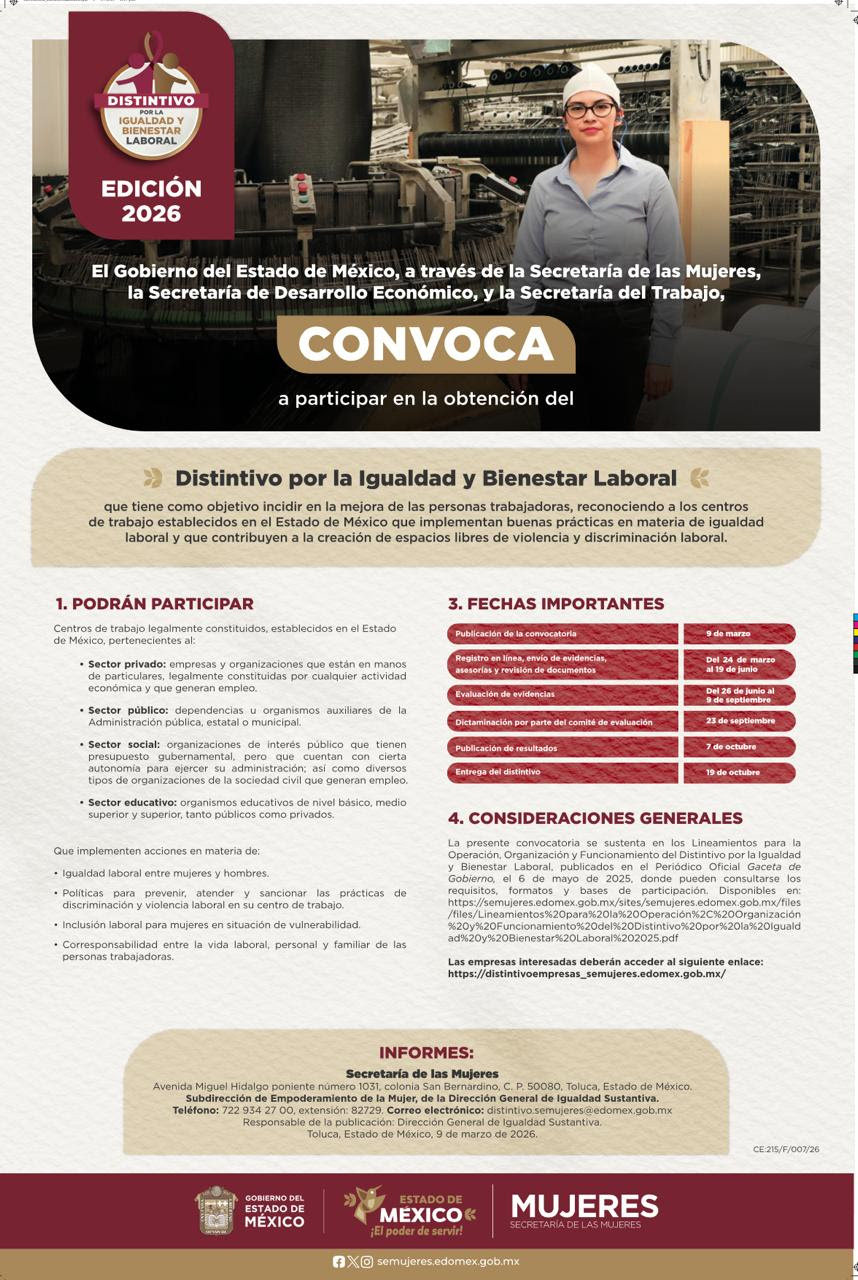 convoca-gobierno-del-edomex-a-empresas-organismos-autonomos-y-asociaciones-para-obtener-el-distintivo-por-la-igualdad-laboral