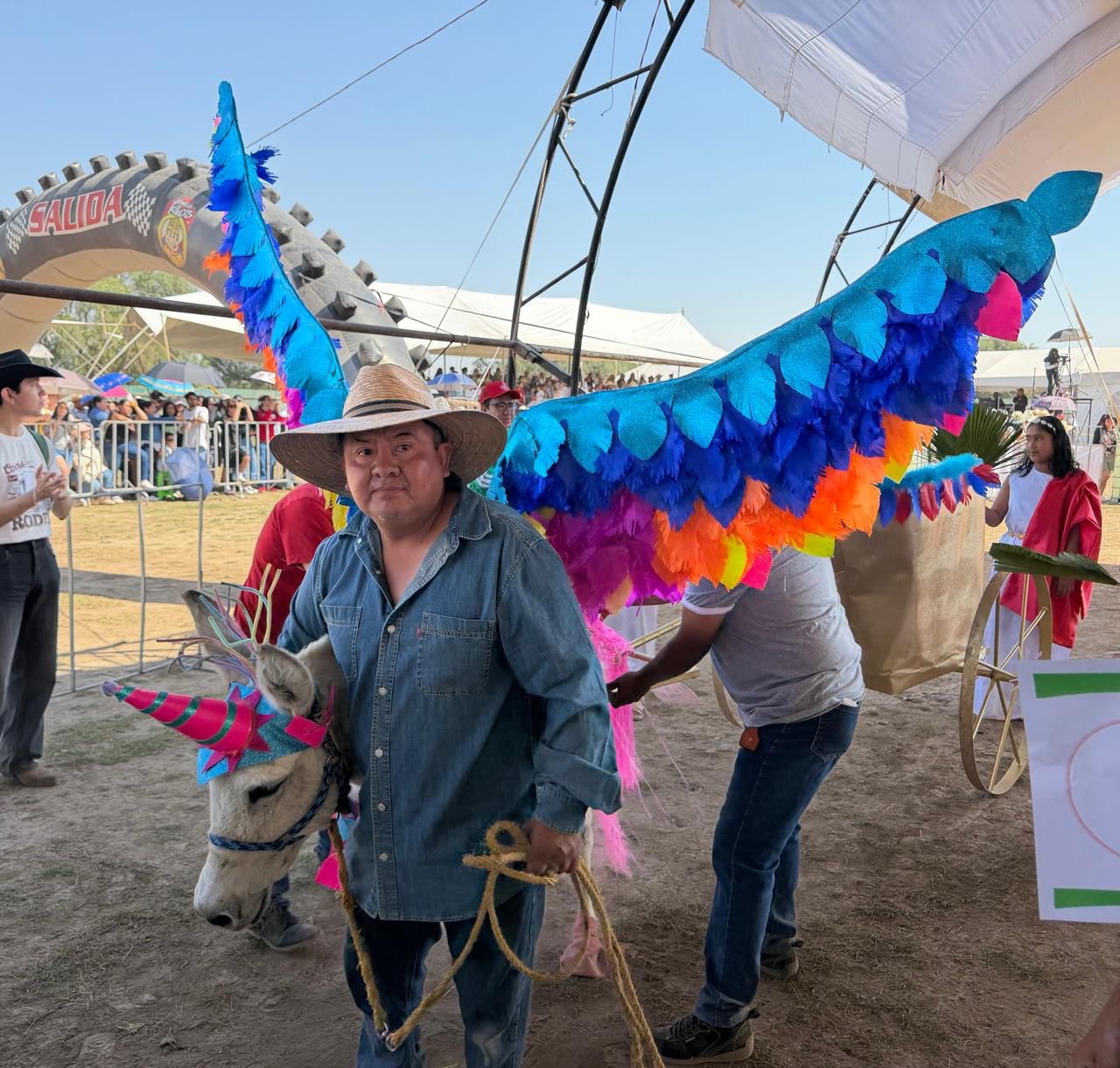 Con gran asistencia se llevó a cabo la tradicional Feria del Burro en Otumba