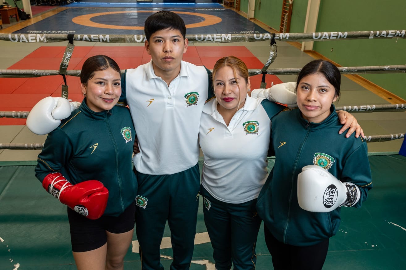 Una cita con  la historia  tendrá familia  boxística de  la UAEM en  Campeonatos  Nacionales   de la ANUIES