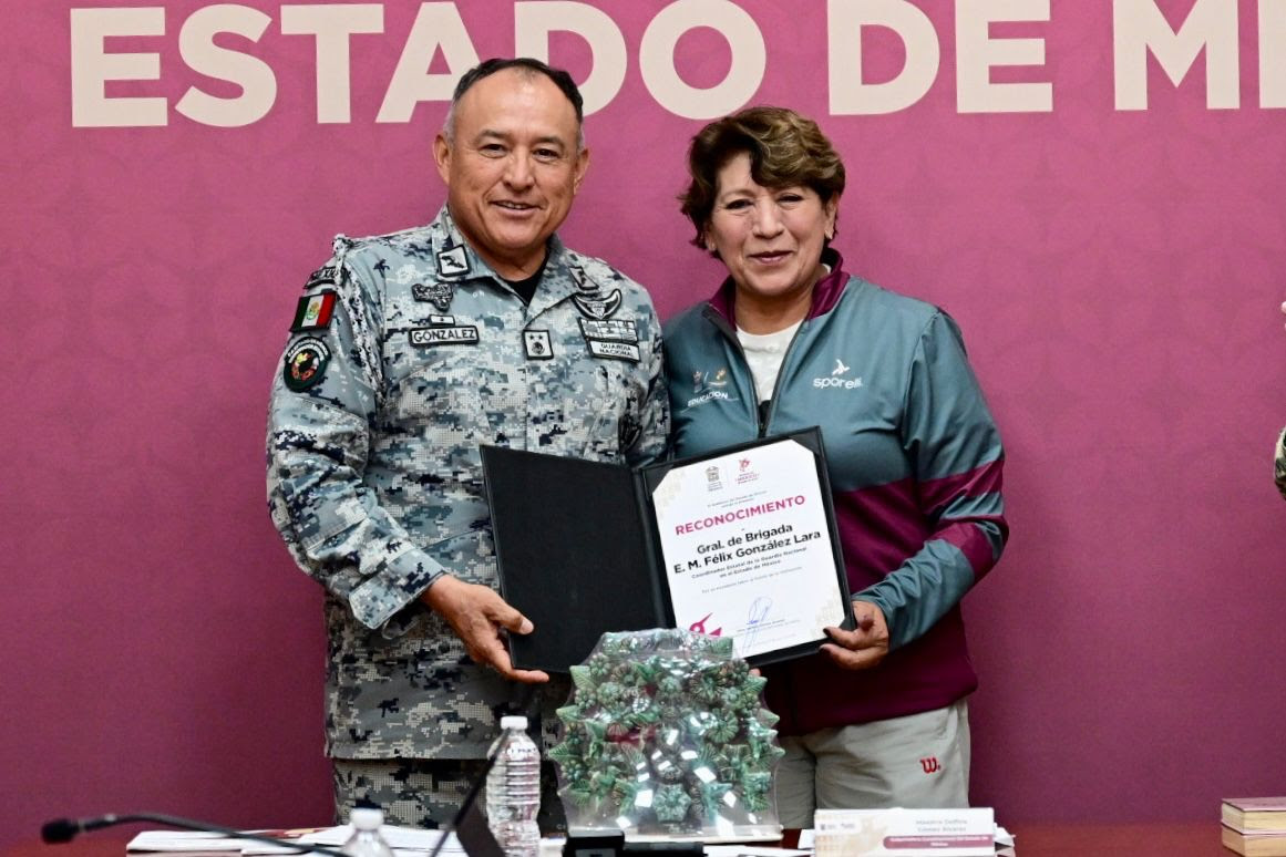 gobernadora-delfina-gomez-reconoce-labor-del-general-felix-gonzalez-lara-como-coordinador-estatal-de-la-guardia-nacional