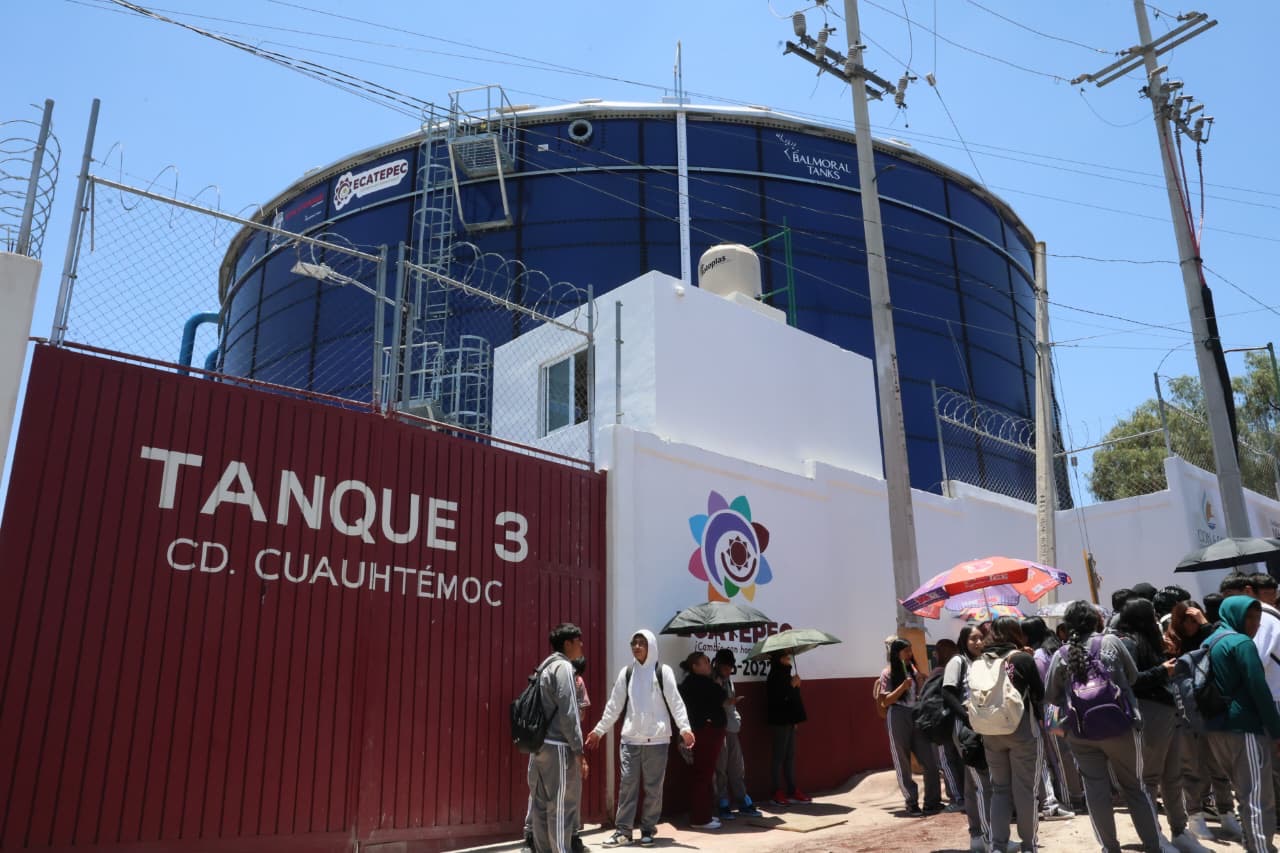 Mega Tanque terminará con escasez histórica de agua en Ciudad Cuauhtémoc
