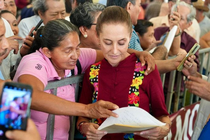 Sheinbaum convoca a  acompañar  informe de  ‘Rendición  de cuentas’  y defender  la soberanía  de México