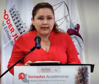 Nuevo Código  Penal erradicó  arbitrariedades  en impartición  de justicia:  María Rodríguez