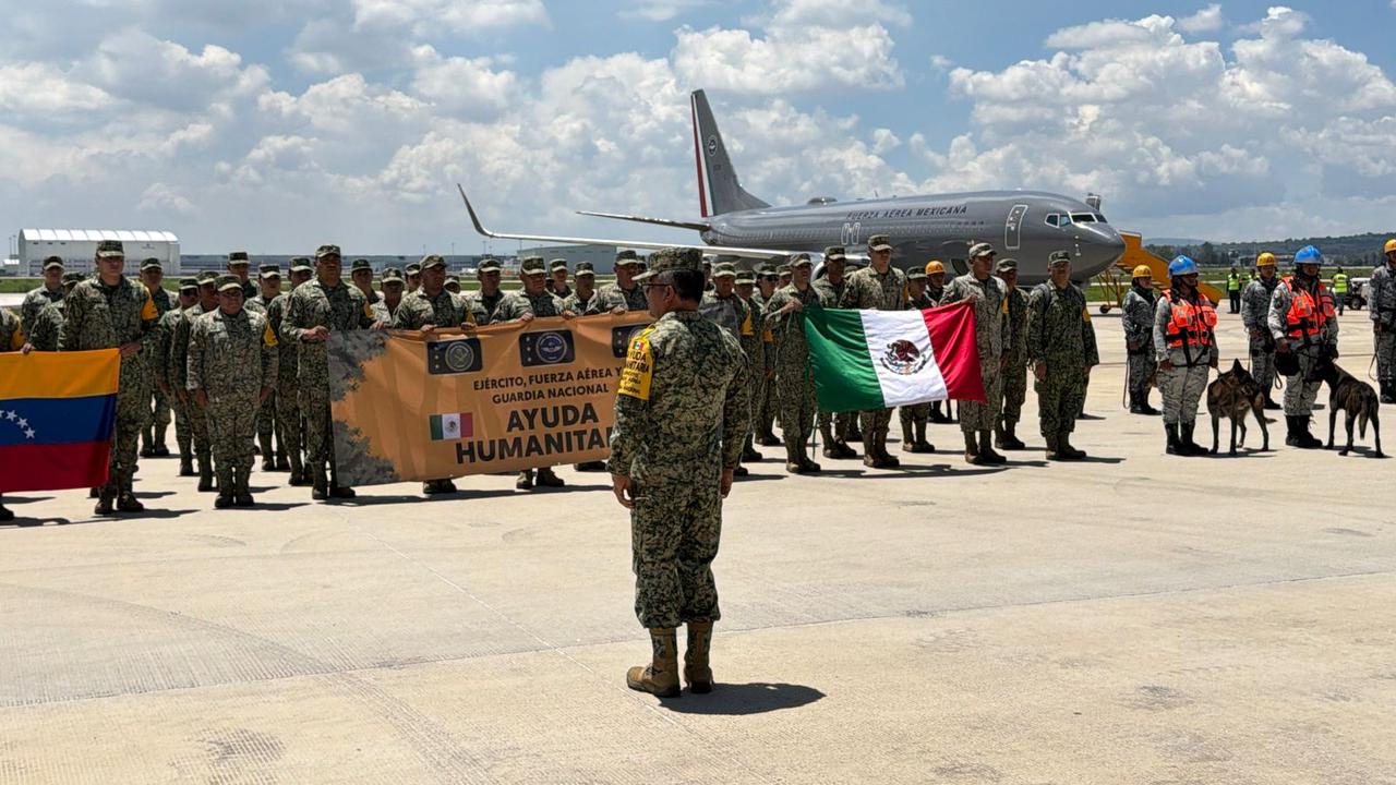 Responde México a la catástrofe por sismos en Venezuela con ayuda humanitaria