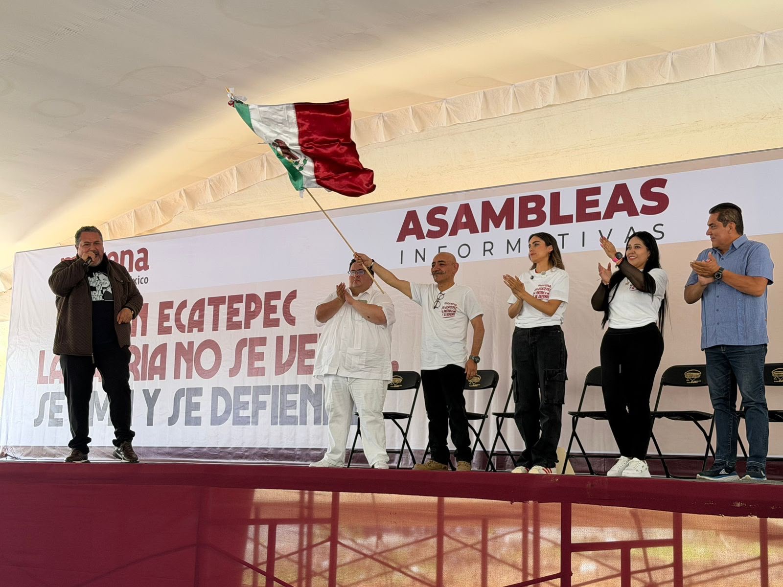Dirigentes de Morena llaman a defender logros de la 4T