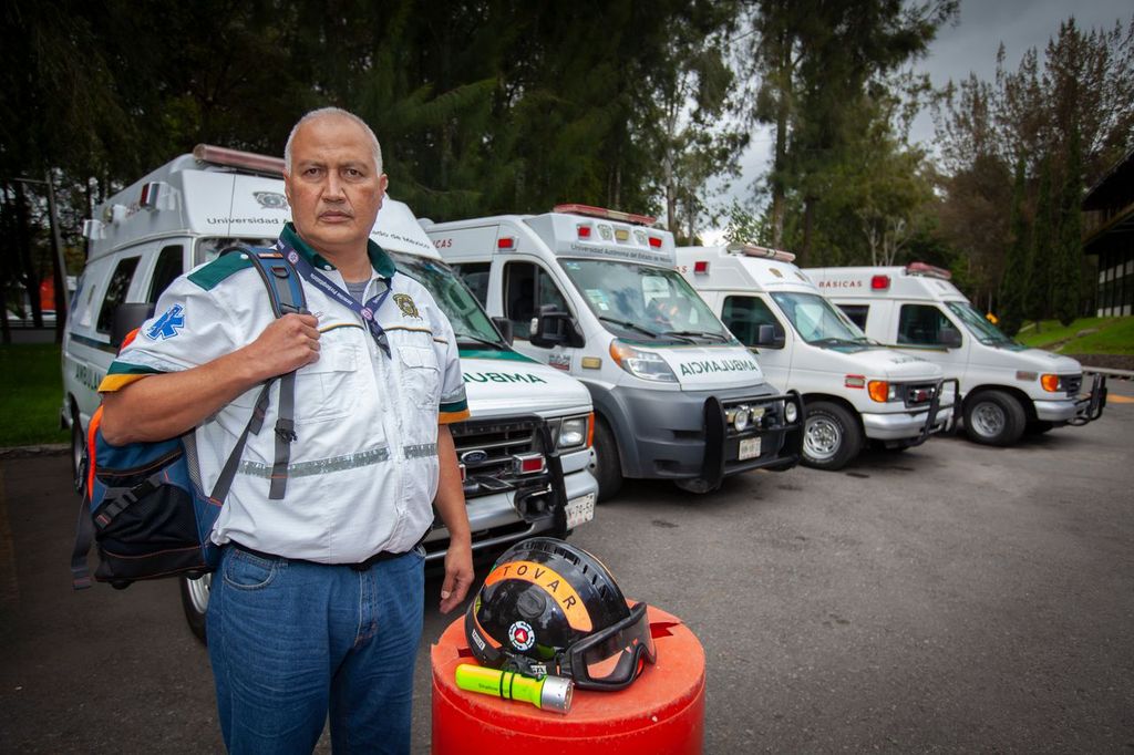 Compromiso y vocación fortalecen la atención de emergencias en la UAEMéx