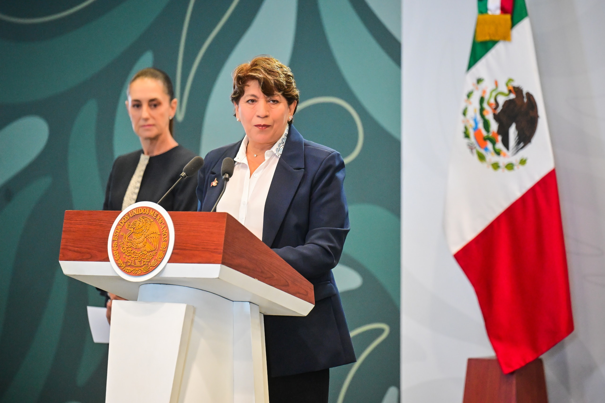 Gobernadora Delfina Gómez destaca coordinación con la Presidenta Claudia Sheinbaum para la transformación del Estado de México