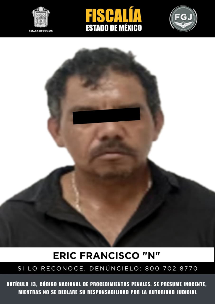 Vinculan a proceso a presunto responsable de homicidio calificado en Edomex