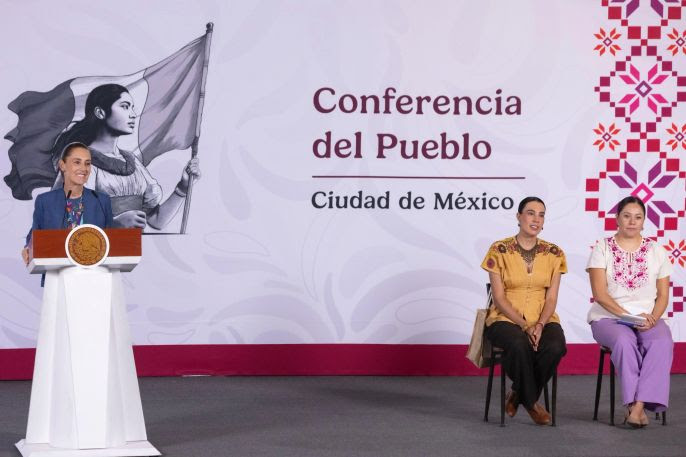 Claudia Sheinbaum destaca récord de 51.1 millones de viajeros internacionales en México durante el primer semestre de 2026, un aumento de 7.7% respecto a 2025