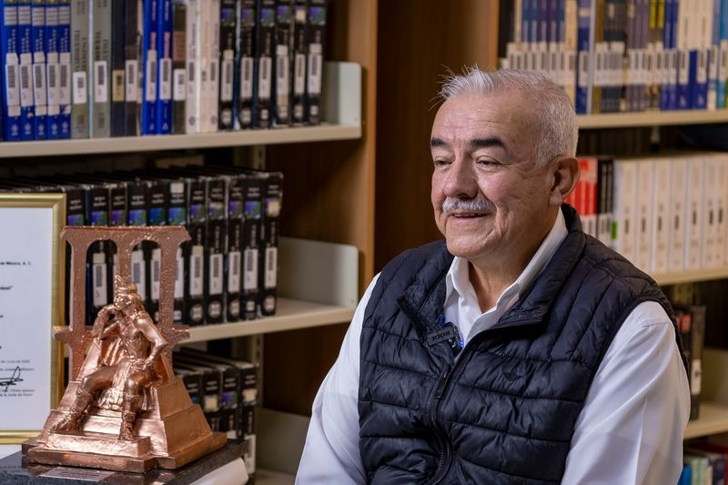 José García   el docente  de ingeniería  de la UAEM  con alma  de médico