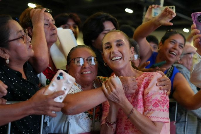 Sheinbaum destaca la dignidad recuperada con la Transformación y el apoyo a más de 781 mil personas en Yucatán
