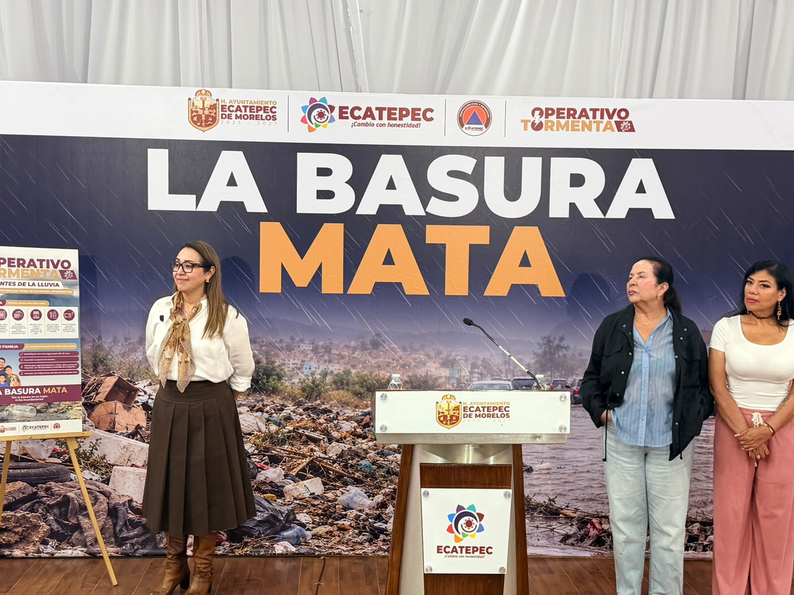 Desmantelados  100 basureros  clandestinos  en Ecatepec,  pero quedan  cerca de 200,  afirma Azucena